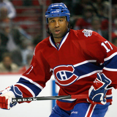 I was pretty emotional': Former NHLer Georges Laraque gifted 10 jerseys