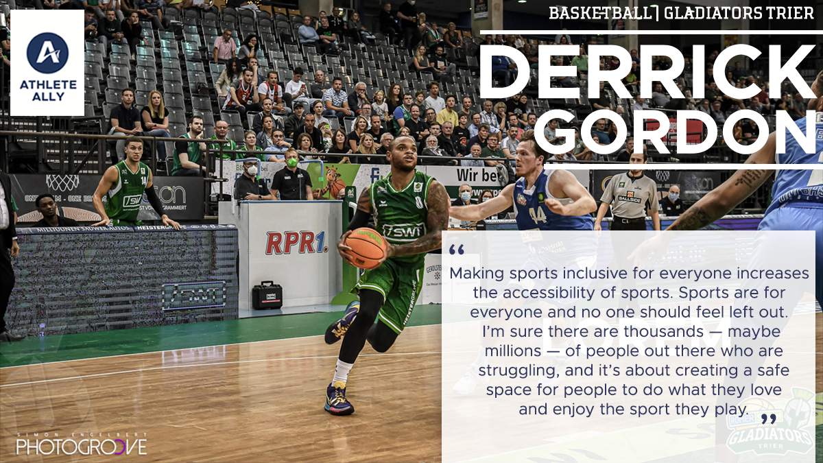 Pro Basketball Player Derrick Gordon: Building Safe Spaces